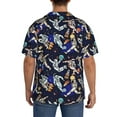 thumbnail image 3 of Kdxio Men'S Hawaiian Shirt For Men Short Sleeve Shirt Astronauts In Sport Summer Casual Holiday Beach Button Down T-Shirts, 3 of 5