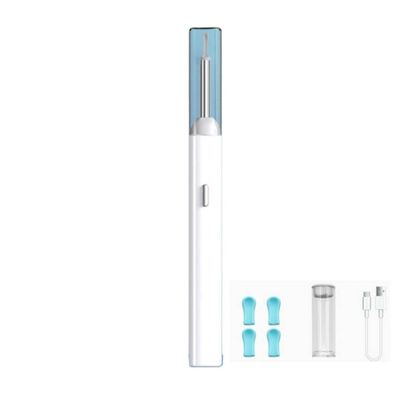 GJX Baby Ear Cleaner,Safe Operation Check Ear Wax Removal,Clear Check Design Ear Cleaner,Family Care Solution Otoscope Ophthalmoscope Set,