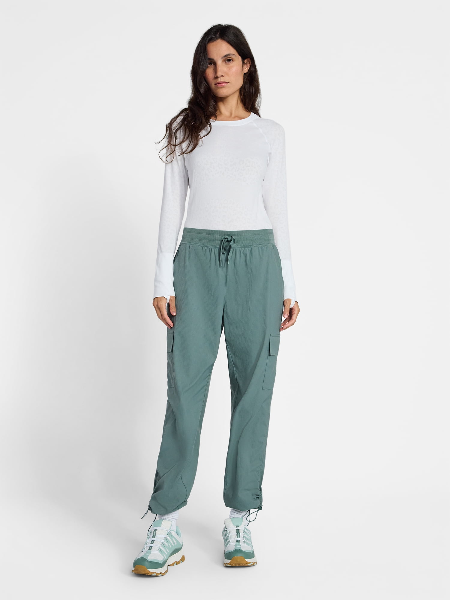 Avia Women's FeatherStretch Cargo Pants, Sizes XS-XXXL