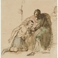 thumbnail image 3 of Anonymous 20x20 Black Modern Framed Museum Art Print Titled - Return of the Prodigal Son (18th or 19th Century), 3 of 5