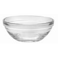 thumbnail image 1 of Duralex Lys Stackable Clear Glass Bowl 17 cm Set of 6, 1 of 4