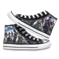 thumbnail image 1 of Masked Knight Build 01 Series Decad High-top Canvas Shoes Student Rubber Wangyu, 1 of 7