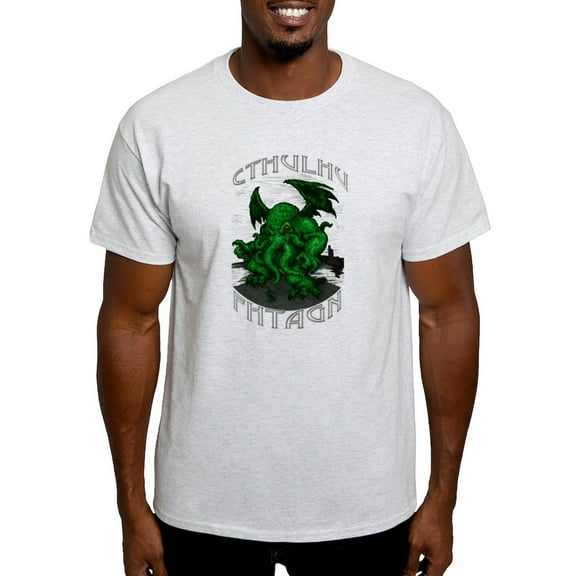 CafePress - Cthulhu Dreaming Light T Shirt - Light T-Shirt - CP