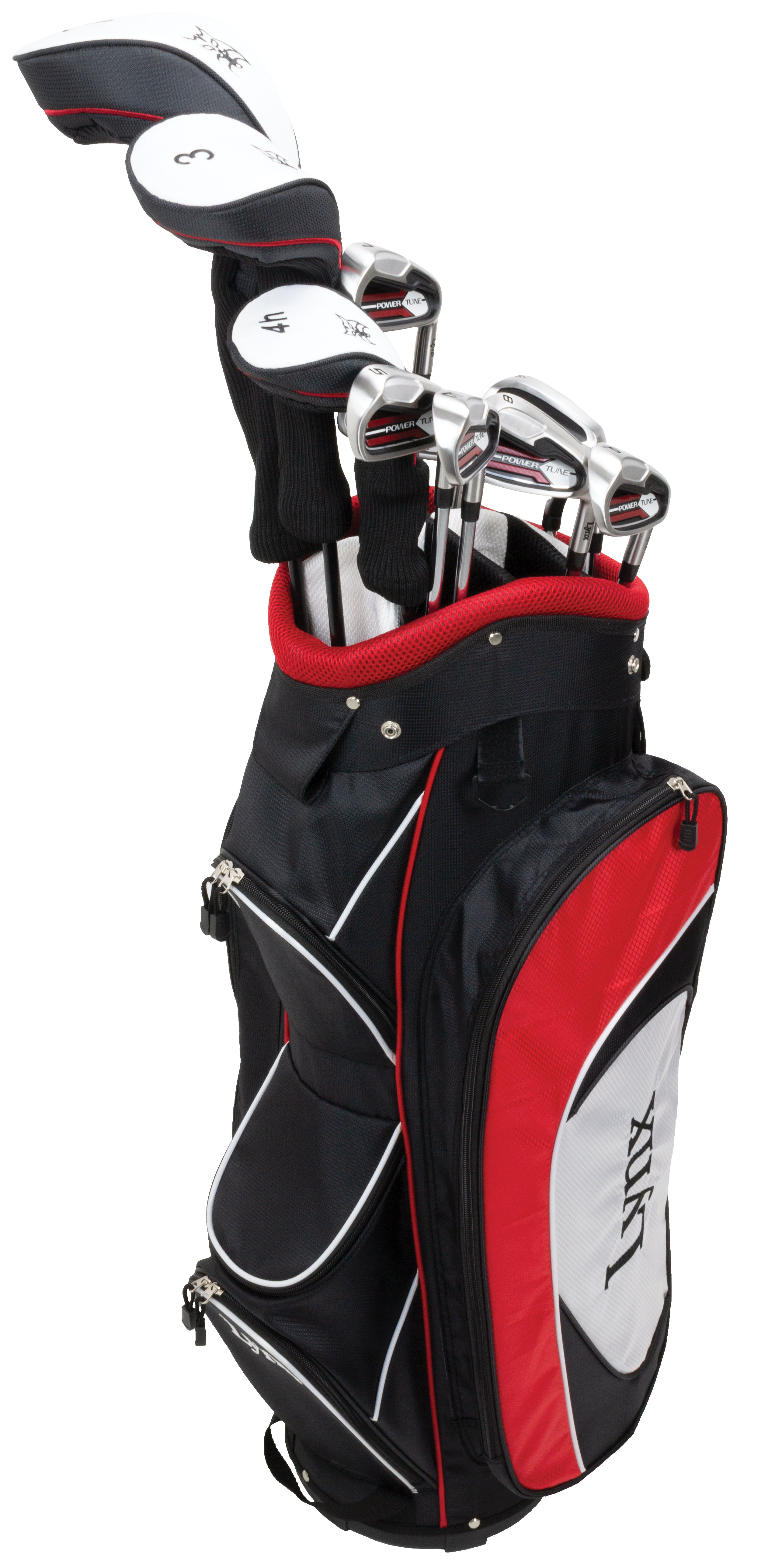 Lynx Power Tune Men's Complete 11-Piece Golf Club Set with Cart Bag, Right Handed - image 1 of 10