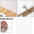 YSABOXS Clear Sticky Tack Remove round Putty Double Side Adhesive