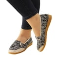 thumbnail image 4 of Wyzesi Espadrilles Blanches pour Filles, Chaussures pour Femmes, Mode, Semelle Souple, Chaussures en Lin, Semelle Souple, Semelle en Tendon de Bœuf, Chaussures Rouges, Espadrilles Blanches pour Femmes, 4 of 9