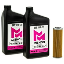 Mishon Engine Oil Change Kit for KTM 2009 505 SX 10W-50 ATV MK1012803
