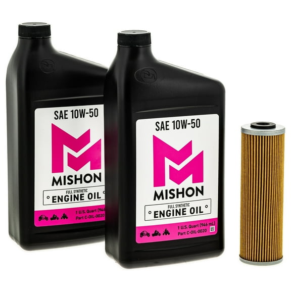 Mishon Engine Oil Change Kit for KTM 2009 505 SX 10W-50 ATV MK1012803