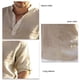 thumbnail image 5 of Camisa Casual de Color Puro para Hombre,Camisa Informal de Manga Larga de Color Puro de Color Puro para Hombre, Top de Manga Larga con Cuello Alto de Alta Capacidad, 5 of 5