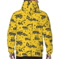 thumbnail image 7 of Salouo Vintage Excavator Pattern Men's Fall Hoodie Sweatshirt,Sport Hoodie with Pockets for Men Pullover Casual Hooded Sweatshirt-XX-Large, 7 of 7