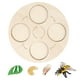 thumbnail image 3 of Tablero de ciclo de crecimiento Montessori, material didáctico, rompecabezas, regalos, educación temprana, naturaleza abeja, 3 of 8