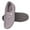 Gray, variant on EUROPEAN SOFTEST Men's 80D Memory Foam House Shoes with Adjustable Closure