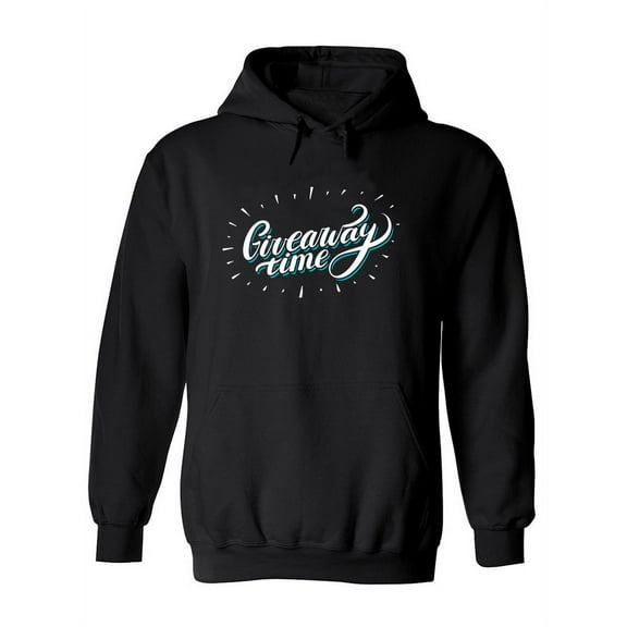 Time to Give Away Hoodie Women -Image by Shutterstock, Female x-Large