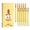Yellow, variant on 12PCS Retractable Cartoon Chicken Rollerball Pens, Cute Animal Style,Ideal for Office, Home, and All Ages(0.45ml Each)