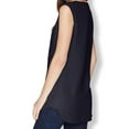 thumbnail image 2 of Sleeveless Scoop Neck Stretch Top Women's Blouses, 2 of 5