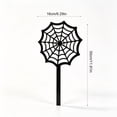 thumbnail image 3 of Miwamany Halloween Garden Stakes, Metal Silhouette Decor, Black Cats Pumpkin Ghost Bats Signs, Spooky Yard Lawn Patio Pathway Decor, Halloween Outdoor Party Festive Decoration, 3 of 6