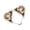 Brown white, variant on Lovely Flying Mouse Ear Hair Hoop Headdress For Comfortable Daily Wear Plush Fabric Headwear
