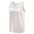 thumbnail image 2 of Men's Fanatics Cream Buffalo Bills Elements Tank Top, 2 of 3