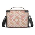 thumbnail image 3 of Lunch Box Pioneer Flower Floral Print Pattern Insulated Lunch Bag for Women Men,Medium Leakproof Lunchbox Cooler Bag Adjustable Strap,10 X 6.7 X 8 Inches, 3 of 6