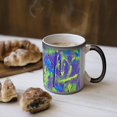 thumbnail image 2 of Motley Eye 11oz Color Changing Magic Coffee Mug | Heat-sensitive | Microwavable | Ceramic | Gift | Black, 2 of 5