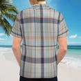 thumbnail image 6 of High Quality Hawaiian Shirts for Men Short Sleeve Aloha Beach Shirt Floral Summer Casual Button Down Shirts Blouses HNRKX3, 6 of 7
