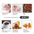 thumbnail image 5 of DouHu Kitchen Thermometer Kitchen Accessory Cooking Thermometer, Thermometer Probe Kitchen Thermometer Barbecue 5seconds Lcd Screen Thermometer For Pastry B, 5 of 5