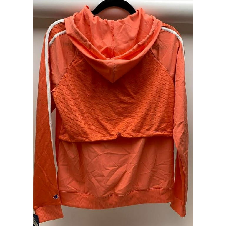 Orange champion hoodie women's online