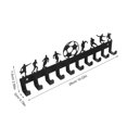 4240 Display GAXIRE Medal Hanger Football Style Wall Display with 10 Hooks - Walmart.com