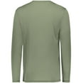 thumbnail image 5 of Augusta Sportswear B25734544 Super Soft-Spun Polyester Long Sleeve T-Shirt, Celery - Medium, 5 of 5