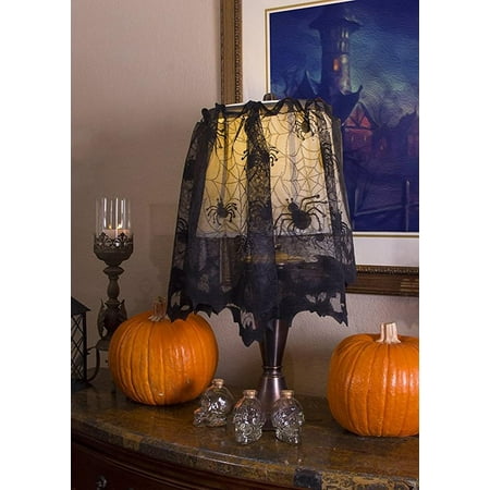 Halloween Lace Lamp Cover