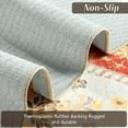 thumbnail image 6 of Jamfeel Boho Rugs for Living Room Floral Printed Area Rugs Soft Low Pile Carpet for Bedroom Kitchen Beige 4'x6', 6 of 7