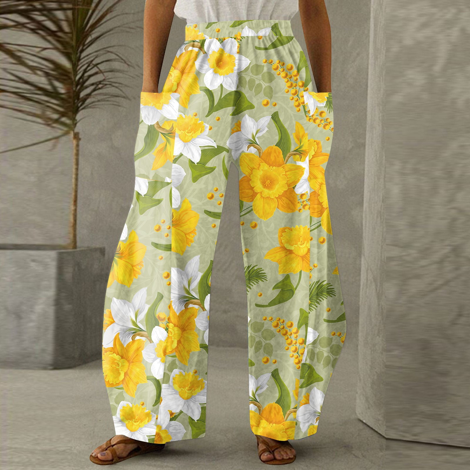 Buy Yolki Mustard Palazzo Parallel Pant , Size 5XL, Waist 46 inch Online at  Best Prices in India - JioMart.
