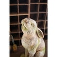 thumbnail image 4 of Kalalou Inc Faux Concrete Rabbit - Head Up, 4 of 5