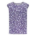 thumbnail image 5 of Hauts à Enfiler pour Femmes Printemps Automne Vêtements 2025 Manches Longues Chemises Tendance Col Rond Ample Festival Hauts Mode Décontractée Imprimé Col Rond Sans Manches T-shirt Débardeur Grande Taille pour Femmes Été, 5 of 5
