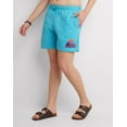 thumbnail image 2 of Hanes Explorer Unisex French Terry Shorts, Explore the Outdoors, 6" Summer Splash M, 2 of 4