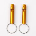 thumbnail image 4 of 2 Pack Dog Whistle, Small Dog Whistle to Stop Barking Neighbors Dog, Adjustable Dog Whistle Keychain Ring, Professional Recall Pet, 4 of 7