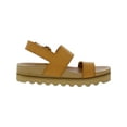 thumbnail image 2 of Reef Womens Vista Hi Buckle Faux Leather Footbed Slingback Sandals, 2 of 3