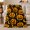 Orange Moon Faces, variant on Jack O Lantern Moon Pattern in Whimsical Halloween Style for Halloween Fans, Orange Pumpkin Black Scene, Cozy Flannel Blanket for Bedroom and Living Room, Halloween Gift, Pumpkin Home Decor
