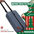 thumbnail image 4 of Bolsa para Vino Aislada ALLCAMP con Copas de Vino y Sacacorchos Azul, 4 of 7