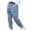 Blue, variant on TAIAOJING Toddler Boys Jeans Summer Trousers Elastic Waist Boys Jeans Casual Trousers With Pocket Baggy Pants Vintage Outdoor Hop Streetwear Work Trousers Children Size 100 16 Soft 5-6Y