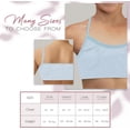 thumbnail image 4 of Alyce Ives Intimates Girls Cami Cotton Training Bras, Solids, XL, 10 Pack, 4 of 7