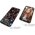 thumbnail image 4 of MGAH Étui Galaxy A70 avec Design Floral, Étui de Téléphone Samsung A70, Robuste (PC + TPU) Double Couche Robuste Protectrice, 4 of 5