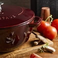 thumbnail image 4 of Staub Cast Iron Essential French Oven, Dutch Oven, 5-quart, serves 5-6, Made in France - Grenadine, 4 of 4