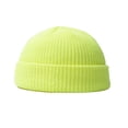 thumbnail image 4 of Bonnet Délicat Confortable Style Simple Couvre-Chef Ornement Accessoire de Vêtements avec Couleur Unie pour Décoration de Robe Jaune Fluorescent, 4 of 6