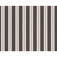 thumbnail image 1 of Metropolis - Urban Graphic Stripes Floral Textured White & Brown Wallpaper Roll, 1 of 1