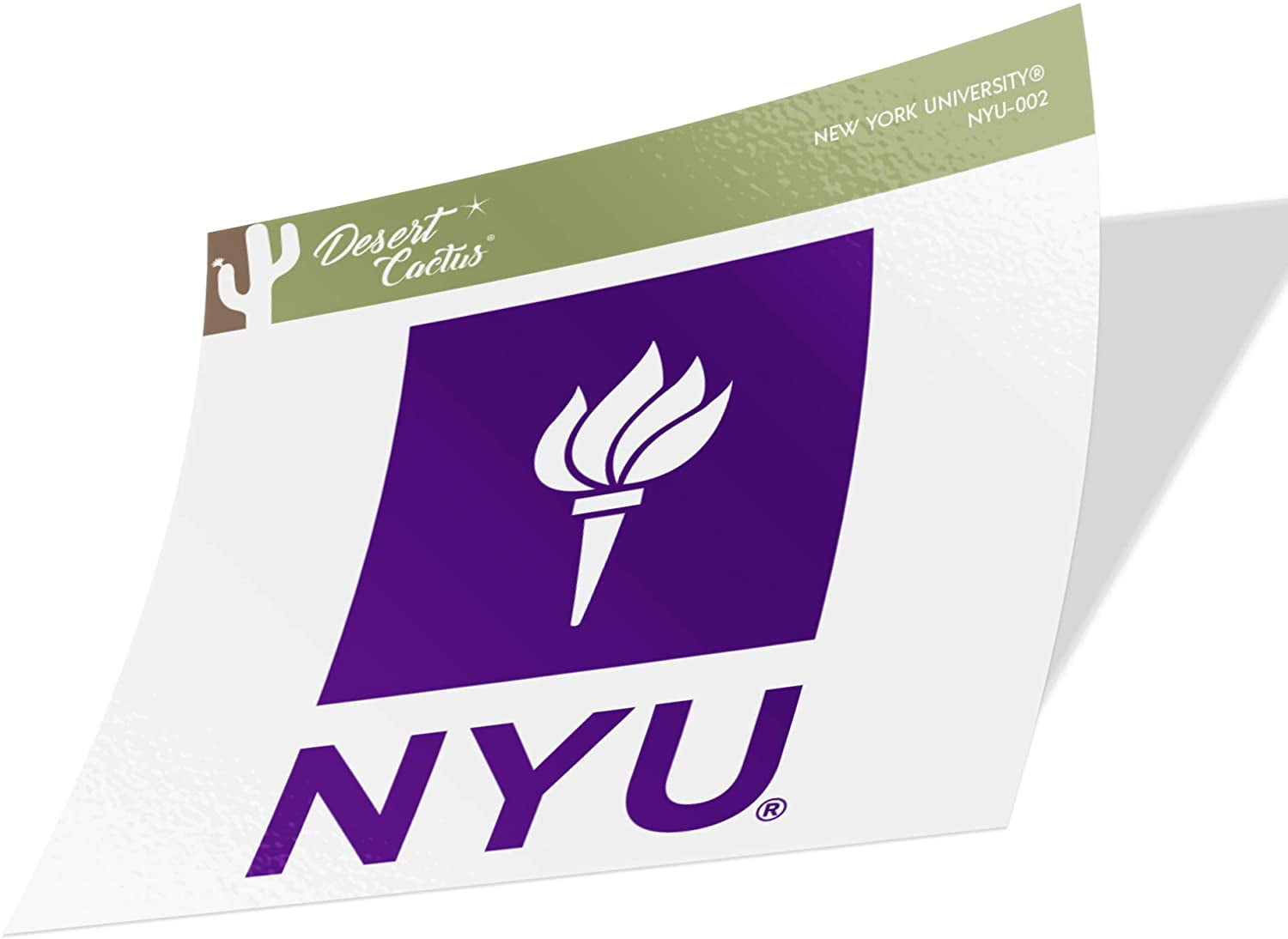 New York University Nyu Violets Ncaa Vinyl Decal Laptop Water Bottle Car Scrapbook Sticker 002 Walmart Com