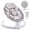 Gray, variant on OTHER LOVE Electric Baby Swing for Infants, 5 Speeds Baby Swing with Remote Control, 10 Lullabies, Gray