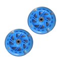 thumbnail image 4 of Blue Bike Training Wheels for Kids with AntiSlip PU Material and Luminous Design 2Pcs, 4 of 9