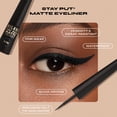 thumbnail image 2 of Milani Stay Put Matte Liquid Eyeliner - Lápiz delineador de ojos líquido a prueba de agua, Lápiz de maquillaje de larga duración y a prueba de manchas Negro, 2 of 6