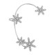 thumbnail image 2 of Pendientes para mujer, regalos para mujer, pendientes de copo de nieve de diamantes de moda para mujer, pendientes de clip sin perforación, 1 pieza, pendientes para mujer, 2 of 3